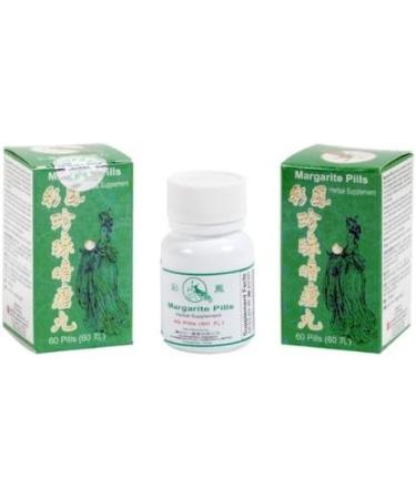 Margarite Pearl Powder Acne & Spot Pills - Herbal Supplement - 180 Pills (60 Pills x 3 Pack) - Buy Online on GoSupps.com