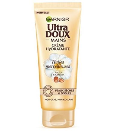 Garnier Ultra Doux Hand Cream Wonderful Oils Dry Skin 75 ml 3 pieces