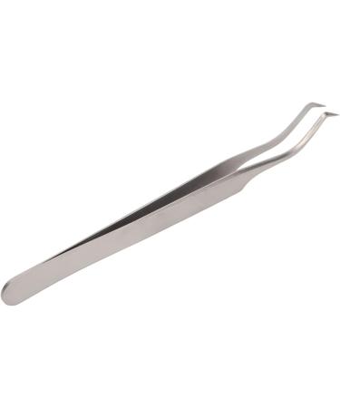 Eyeline Extension Tweezers - Stainless Steel Eyelash Tweezers with Flowering Finish | Premium Beauty Salon Tools - Buy Online on GoSupps.com