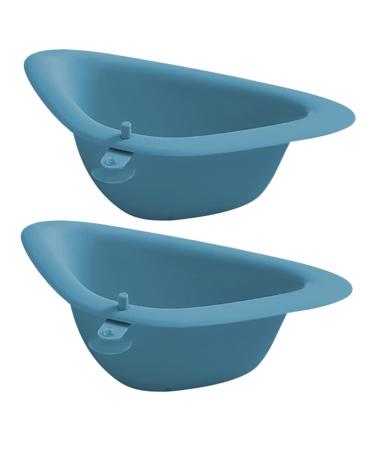 Mikinona 2pcs Sink Storage Box Filter Fruit L Brackets for Shelves Sink Drain with Suction Cup Triangle Shelf