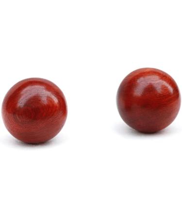 Gleavi Hand 2-Piece Wooden Meditation & Massage Balls for Health Care | 6x6cm Muscle Stretch Balls & Handicrafts - Buy Online on GoSupps.com