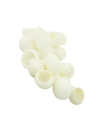 FRCOLOR Beauty Natural Silk Skin Care Scrub 200 Pieces Gentle Exfoliation For Facial Cleansing