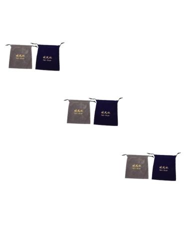 Didiseaon 6 Pcs Storage Bag Hair Dryer Blow Dryer for Curly Hair Practical Storage Pouch - Cloth Bag