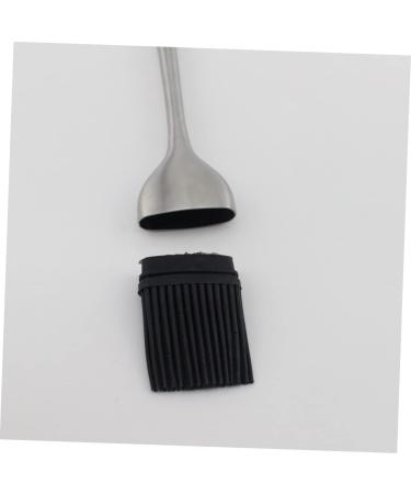 Zerodeko 2pcs Cake Tools Pastry Brush for Baking T Tool Basting Brush Grill Brush Stainless Steel Oil Brush medium Silver - Buy Online on GoSupps.com