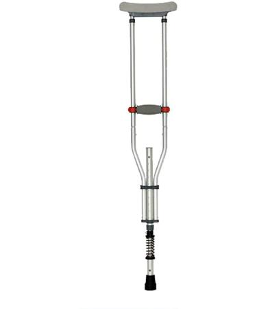 Crutches for Adults Underarm Portable Crutch Adjusting Lightweight Portable Crutches Slip Underarm Disabled Great for Travel or Work (Two Loaded B) Lucky Star A Loaded D
