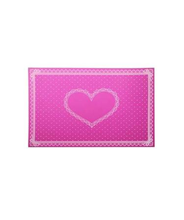 Foldable Nail Art Manicure Practice Tools Silicone Hand Cushion Holder Pad Mat - (Color: HotPink)