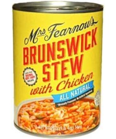 Mrs Fearnows Brunswick Stew 20 Oz Cans - Authentic Southern Recipe | Pack of 3 - Buy Online on GoSupps.com