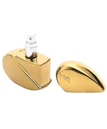 25 ml Gold Heart Pump Perfume Bottle - Empty Travel Set for Fragrance on the Go - Shop Internationally - Buy Online on GoSupps.com