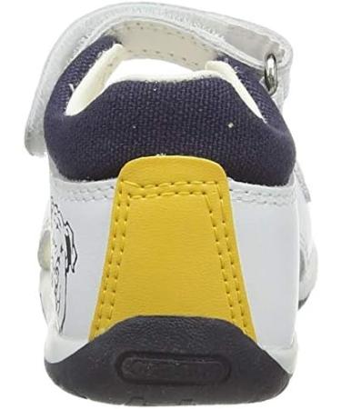 Geox Baby Boys' Sandal Tapuz C - White Navy (Size 2.5 UK) | First Steps - Buy Online on GoSupps.com