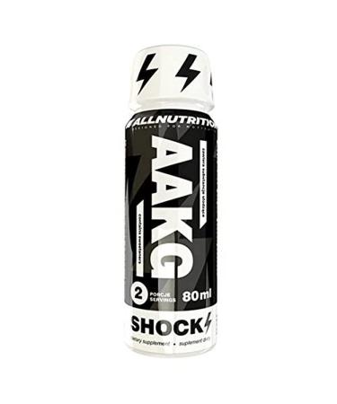 All-Nutrition Aakg Shock Booster Muscle Setup with Citrullin-Malat Sport Training Bodybuilding 80ml AAKG Shock 80ml 6.67 ml (12 pack)