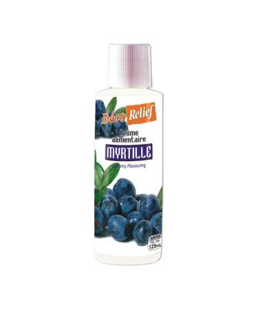 D co Relief - Blueberry Liquid Flavor 125ml - Food Flavor for Baking Cooking - Professional Ingredient