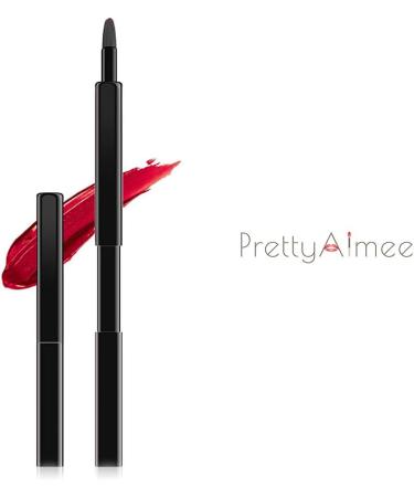 PrettyAimee Dual End Professional Lip Brush Concealer Brushes Retractable Lipstick Foundation Makeup Brush Tool Applicators Set For Women and Girls (Black) - Buy Online on GoSupps.com