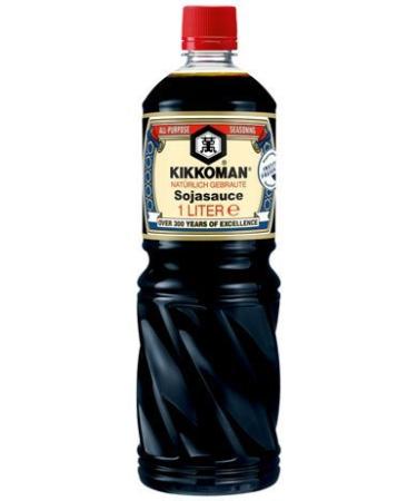 Kikkoman Kikkoman Soy Sauce Standard Naturally Fermented - 1 L