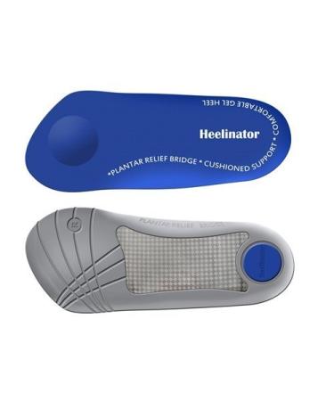 Heelinator Premium Quality   Plantar Fasciitis Gel Insole for Men & Women   Foot & Heel Pain Relief Orthotic   Orthopedic Support   Women s 6-11