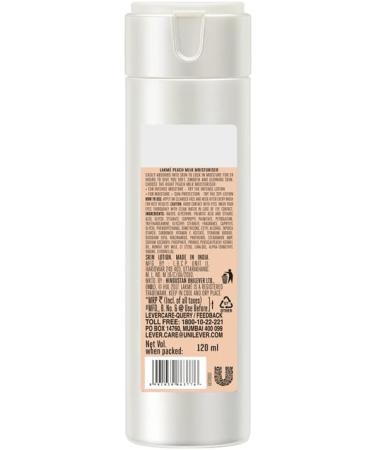 Lakme Peach Milk Moisturizer Body Lotion 120ml - Buy Online on GoSupps.com