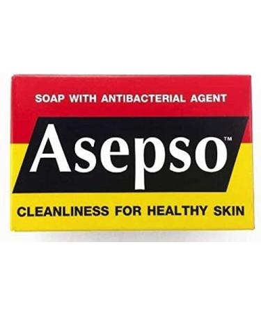 Asepso Original Antiseptic Soap 80g UK (3 Bars) - Buy Online on GoSupps.com