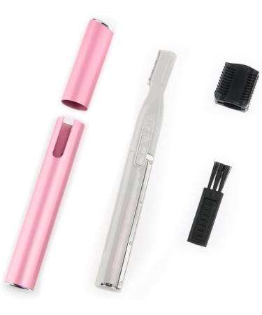 Beavorty Facial Trimmer for Women - Electric Hair Removal Razor Mini Eyebrow Nose Hair & Face Shaver - Pink Hair Removal Device - Buy Online on GoSupps.com