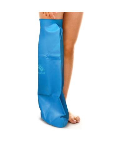 Bloccs Waterproof Plaster Cast Covers Leg Swim Shower & Bathe. Watertight Protector - #CL78-L - Child Leg (Large)