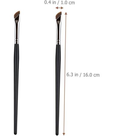Ipetboom 4 Pcs Eyebrow Brush Makeup Brush Fine Point Eyeliner Brush Thin Eyeliner Brush Miss Sickle Eyes - Buy Online on GoSupps.com