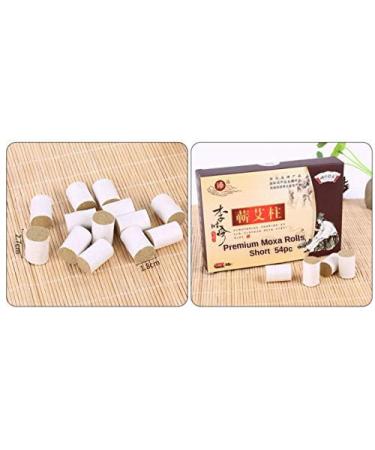 Best Artemisia argyi Ai for Moxa Moxibustion (Supper Fine 54pcs 1 Pack)