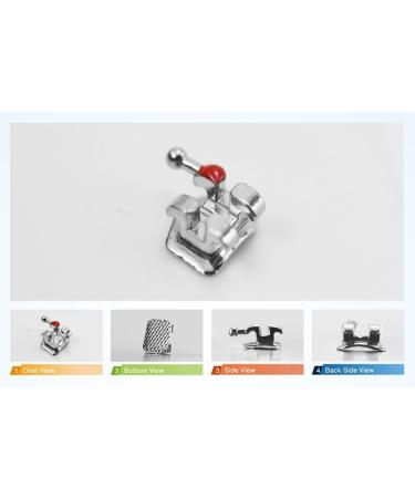 Braces Kit -200pcs/Box Bondable Metal Brackets For Teeth 0.022 Slot With 3 Hook (Standard Roth) - Buy Online on GoSupps.com