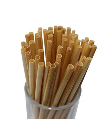 Biodegradable Wheat Straws/Natural Compostable Wheat Drinking Straws - 8.5 inch - 200 Count Bulk Heavy Duty for Business - Biodegradable BPA Free