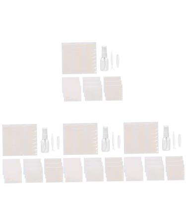 FOMIYES 12 Sets Double Eyelid Sticker Eyelid Tape for Hooded Eyes Invisible Sticky Eyelid Strip Invisible Eyelid Tape Hooded Eyelid Tape Girl Eyelid Stickers Lash Remover Cosmetics Lasting