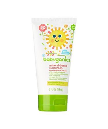 Babyganics Sunscreen Lotion 50 Spf  2 oz