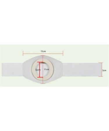 Samnuerly Unisex Hernia Band & Stoma G rtel for Colostomia - 100 Stoma Strips Included - Prevent Parastomal Hernias - International Shipping - Buy Online on GoSupps.com