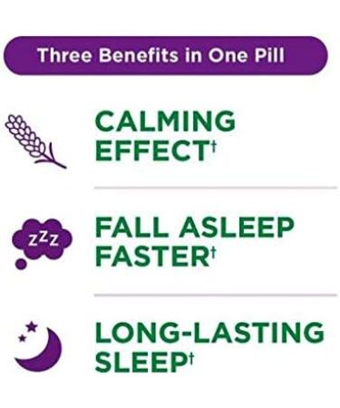 Nature's Bounty Sleep 3 - 120 Tablets | Natural Sleep Aid Supplement - Buy Online on GoSupps.com