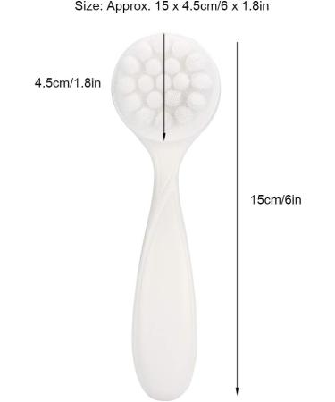 Facial Cleansing Brush - Manual Face Brush with Double-Sided Blackhead & Blemish Removers | Skin Care Tools for All Skin Types - International Shipping - Buy Online on GoSupps.com