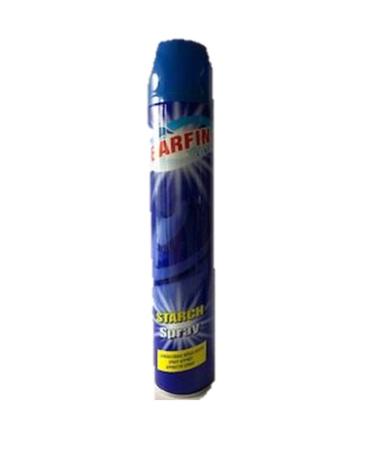 Spray starch and ironing aid support easy ironing