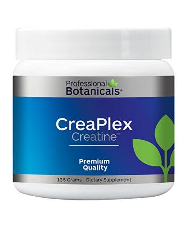 CreaPLex - Vegan Creatine Monohydrate Brown Rice Protein Probiotic Blend Non G.M.O Gluten Free NSF GMP Certified - 135 Grams