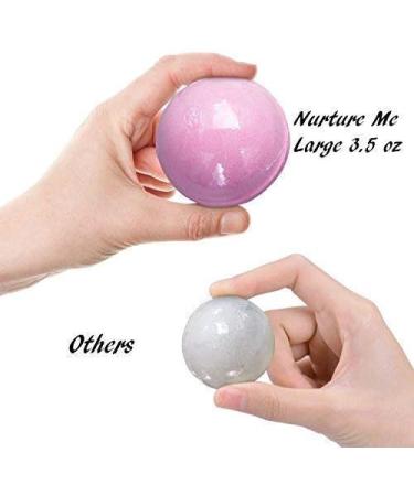 Nurture Me Organic Bulk Bath Bombs Gift Set - 24 Piece Moisturizing Bath Bomb Kit - Best Valentines Gifts for Women, Mom, Girls, Teens - 3.5 oz Each - Buy Online on GoSupps.com