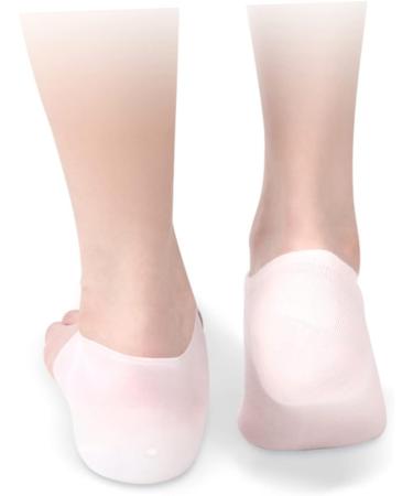 FOMIYES Height Increase Insoles - 2 Pairs Invisible Detachable Heel Pads for Unisex | Skin-Friendly Comfort - Buy Online on GoSupps.com