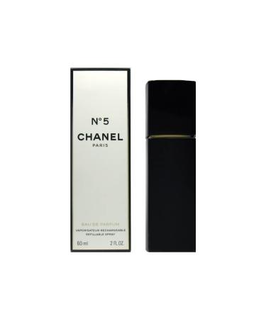 Chanel No. 5 by Chanel for Women 2.0 oz Eau De Parfum Refillable Spray Floral 2 Fl Oz (Pack of 1)