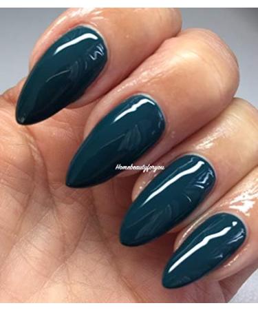 Bluesky Nail Gel Polish GREEN TEAL Deep Dark Teal Green Autumn Winter Color WR02 UV LED Soak Off - Buy Online on GoSupps.com