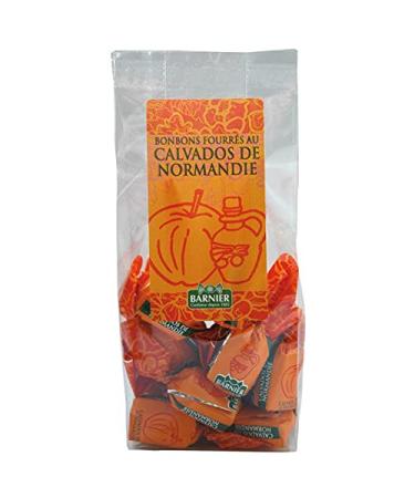 Barnier - Candies filled with Calvados de Normandy - Bag of 200g - Made in Calvados