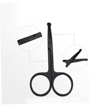 FRCOLOR Stainless Steel Nose Hair Clippers for Men Precision Nose Hair & Eyebrow Trimmer 1pc Vibrissa Grooming Tool - Buy Online on GoSupps.com