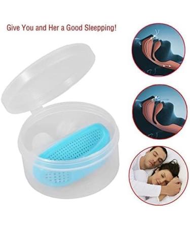 BIOAK 2-Pack Anti Snore Devices for Men and Women - Stop Snoring and Improve Sleep Quality - Night Blue - Buy Online on GoSupps.com