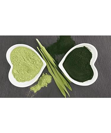 Carefood - Chlorella + Organic Spirulina Powder - 100% Organic Superfood Suitable for Vegans - Natural Super Food with High Nutrient Content and Satietogenic Effect - 200g - Buy Online on GoSupps.com