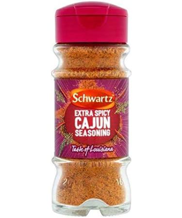  Schwartz Schwartz Perfect Shake Extra Spicy Cajun Seasoning Jar 42 g - Buy Online on GoSupps.com