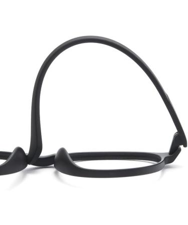 Parwana Retro Round Clear Vision Anti-Blue Light Reading Glasses | Flat Light Mirror | +300 C1 | Stylish & Comfortable - Buy Online on GoSupps.com