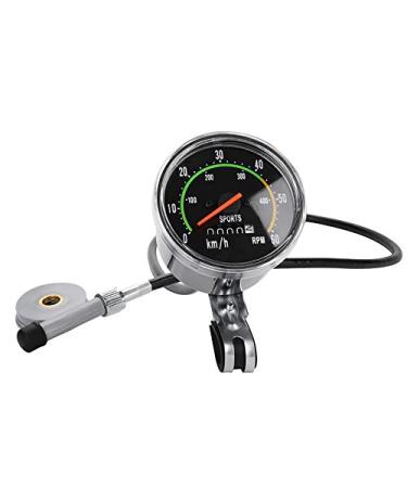 Mechanical Odometer, Durable Quality Aluminum Alloy Accurate Mechanical Odometer Speedometer for Bicycle Tricycle
