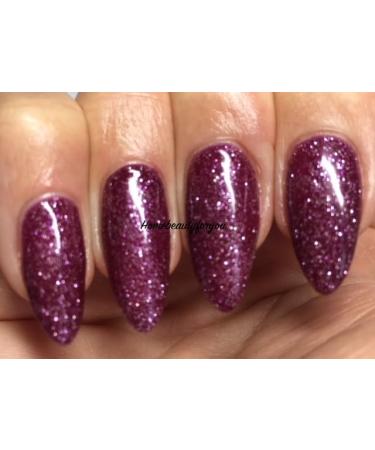 Bluesky GEL NAIL POLISH Mulled Wine A Burgundy Plum Colour with Silver Glitter CS029 Nail UV LED Soak Off 10ml CHRISTMAS COLOR - Buy Online on GoSupps.com