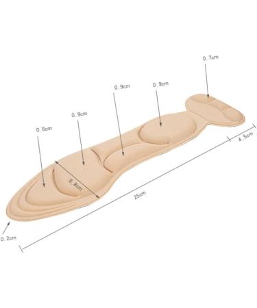 FRCOLOR Pink Heel Cushion Inserts - Comfortable High Heel Pads & Back Heel Inserts for Pain Relief - Medium Size - Buy Online on GoSupps.com