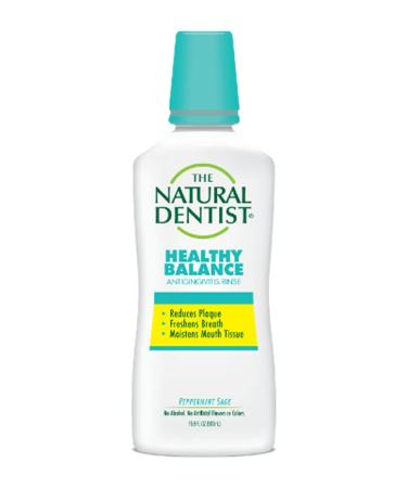 The Natural Dentist All Purpose Peppermint Sage Oral Rinse 16.9 fl oz - Buy Online on GoSupps.com