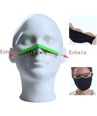 Boqqu 5-Piece Fogless Accessories for Glasses | Silicone Anti-Fog Nose Bridge Pads | Prevents Fogging & Fits Comfortably - Buy Online on GoSupps.com
