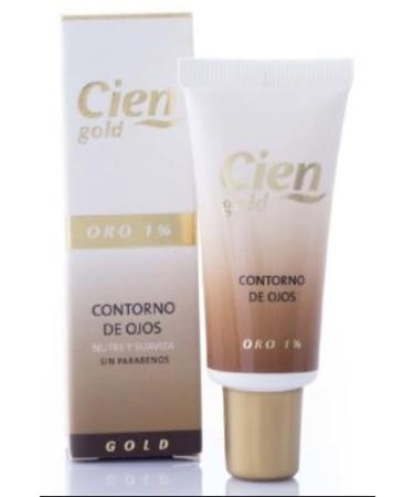 Cien Gold Eye Contour 24K 15ml Cecular Regenerator Nourishes and softens Hydrated and renewed skin