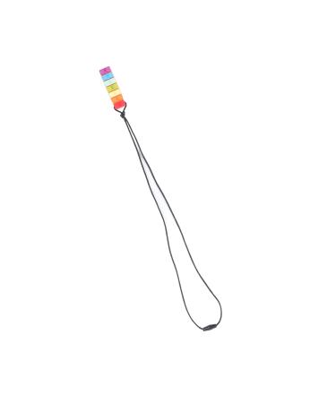 Newborn Sensory Chew Pendant Soft Silicone Low Temperature Resistant Gum Massage Teether Necklace Colorful Reduce Finger Sucking for (Orange) - Buy Online on GoSupps.com